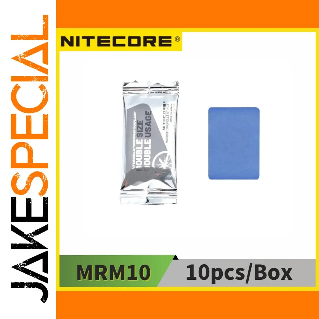 NITECORE Mosquito Repellent Mats Pack (30 or 90) 1 NITECORE Mosquito Repellent Mats Pack (30 or 90)