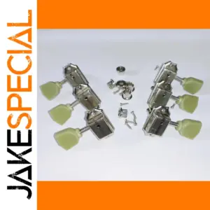 Vintage-style Steel and Plastic Ukulele Tuning Pegh