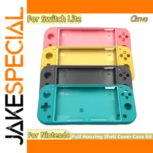 Switch Lite Full Housing Shell Cover Kit in Vibrant Colors