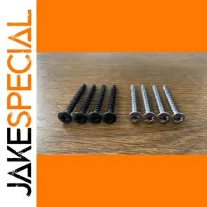 German-Engineered Guitar Neck Screws, 40mm Set