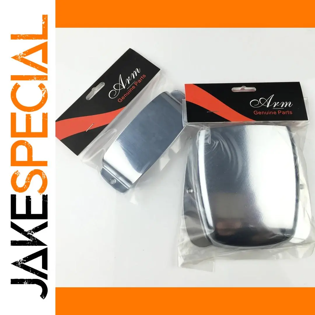 Chrome Silver JB Humbucker Pickup Covers Set 1 Chrome Silver JB Humbucker Pickup Covers Set