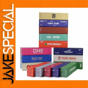 HO Scale 40ft Shipping Container for Models