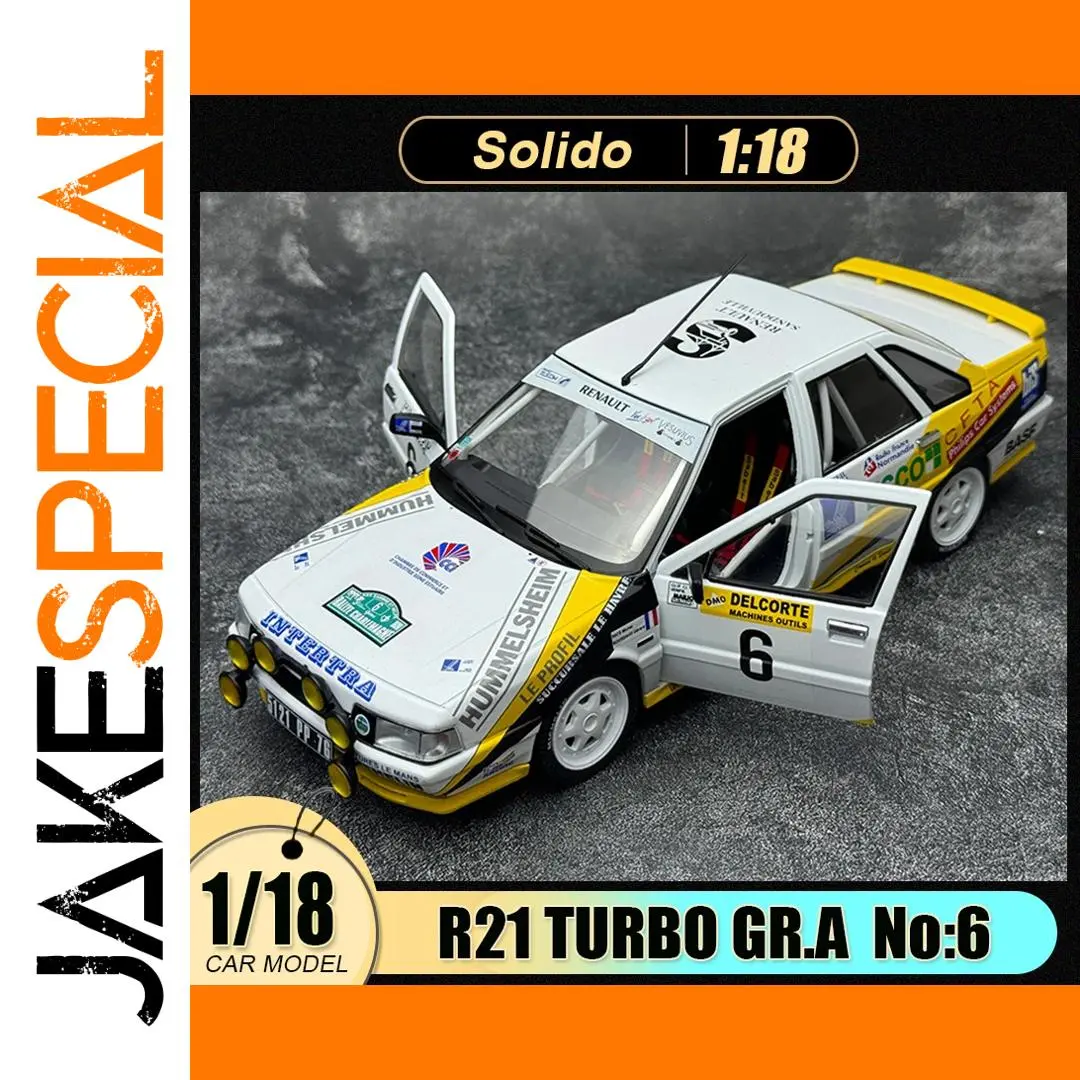 Renault R21 Turbo Gr.A 1:18 Diecast Model 1 Renault R21 Turbo Gr.A 1:18 Diecast Model
