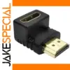 90-Degree HDMI Adapter for Tight Spaces