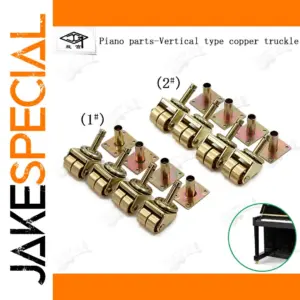 Copper Piano Truckles Models GQ065 and GQ066