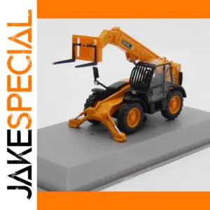 Vibrant 1/72 Scale Forklift Model for Display