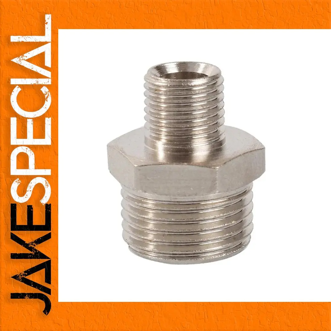 Nickel-Plated Brass Pipe Fittings for Hydraulic Systems 1 Nickel-Plated Brass Pipe Fittings for Hydraulic Systems
