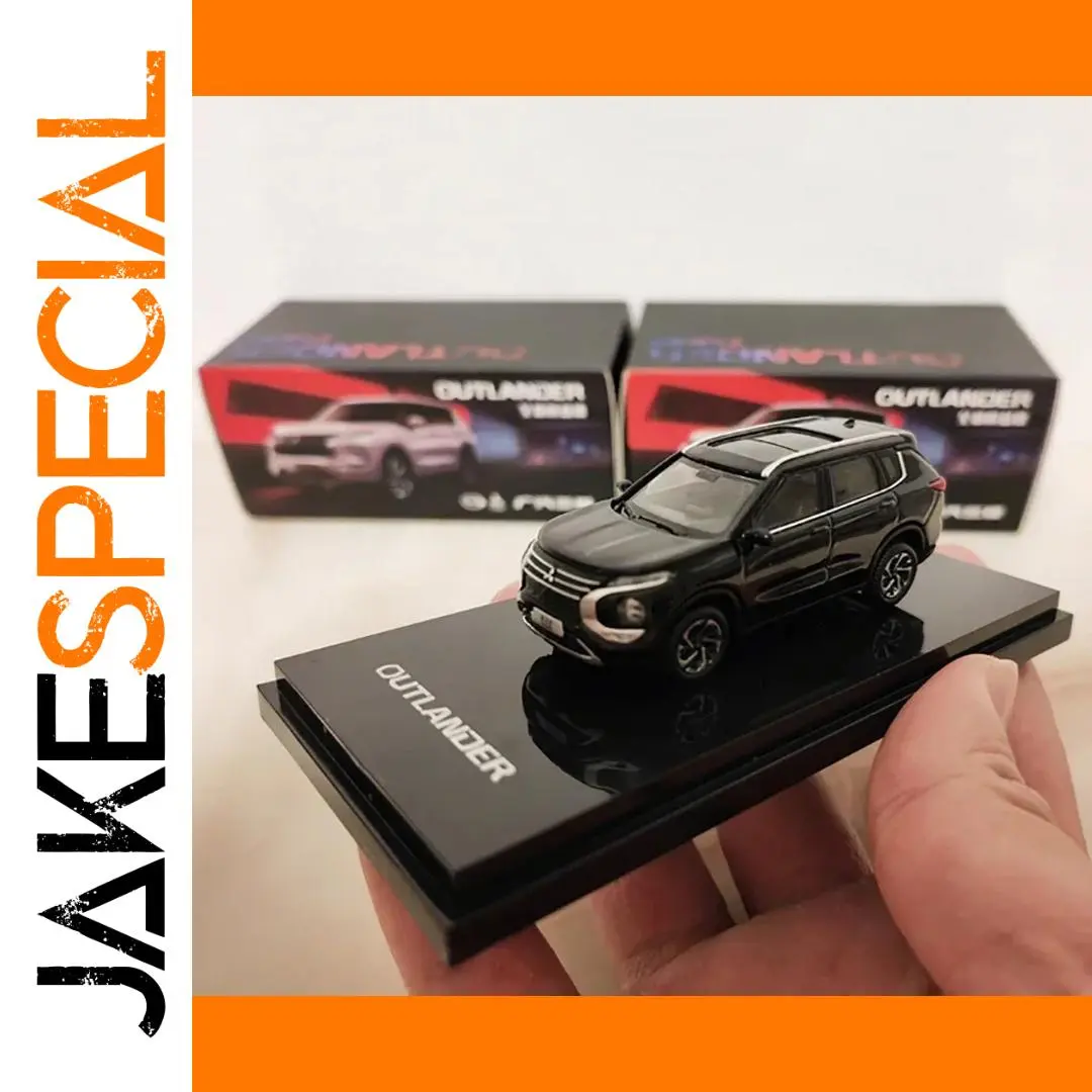 Black 1:64 Scale Outlander SUV Diecast Model 1 Black 1:64 Scale Outlander SUV Diecast Model
