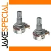 Set of 2 500K Ohm Audio Taper Mini Potentiometers