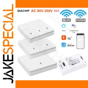 WiFi Smart Light Switch 10A, 90-250V