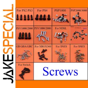 Multi-Device Gaming Controller Screw Set
