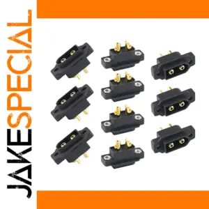 Amass XT60EW-M Mountable Male Connectors Set