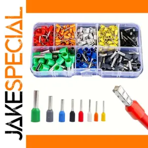 400pcs Insulated Crimp Terminal Set for Wiring