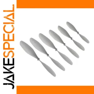 Silver Gray RC Aircraft Propellers Set (20 pcs)