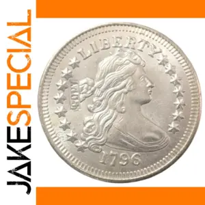 1796 Draped Bust Quarter Replica Coin