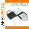 Set of 5 BTA41-600B Bidirectional Thyristors