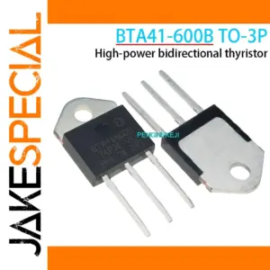 Set of 5 BTA41-600B Bidirectional Thyristors