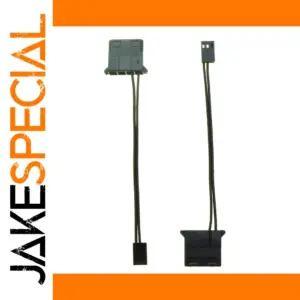 IDE Female to 3 Pin Fan Power Cable, 10cm