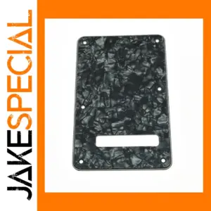 Black Pearl Fender Stratocaster Back Plate