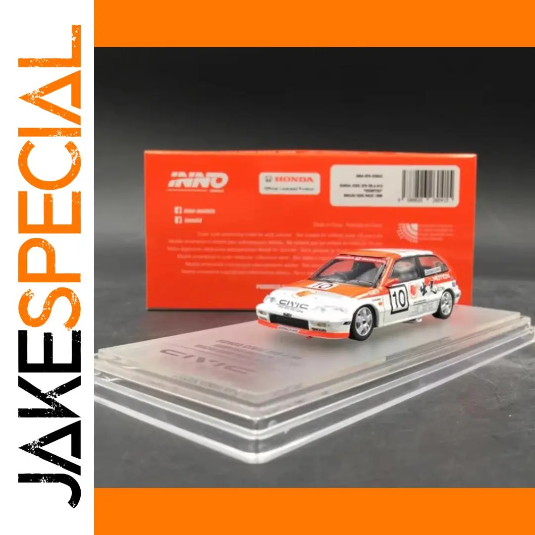 Honda Civic EF9 1/64 Scale Diecast Model Car 1 Honda Civic EF9 1/64 Scale Diecast Model Car