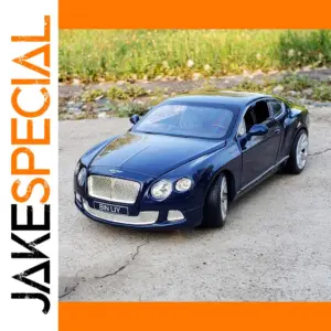 Blue Bentley Continental GT 1:24 Diecast Model