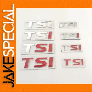 3D Metal VW TSI Badge for Cars