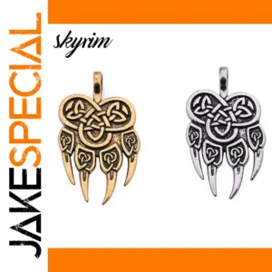 Antique Slavic Veles God Symbol Charm