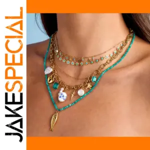 Ocean-Inspired Stainless Steel Necklace for Women