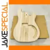 Natural PB Electric Bass Body for DIY Construction