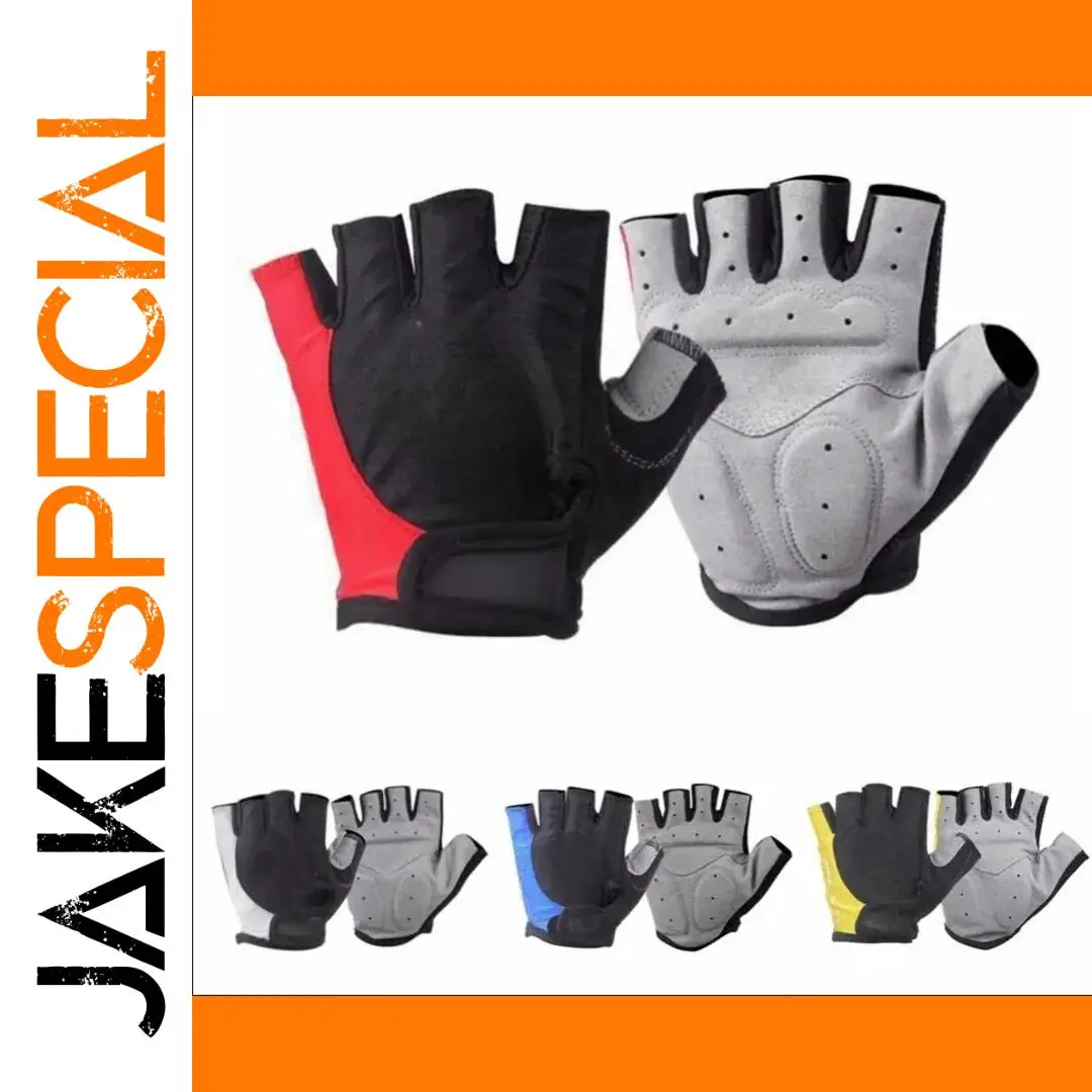 Durable Half-Finger Cycling Gloves for Men & Women 1 Durable Half-Finger Cycling Gloves for Men & Women