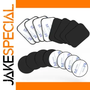 Universal Magnetic Metal Phone Mount Plate Set