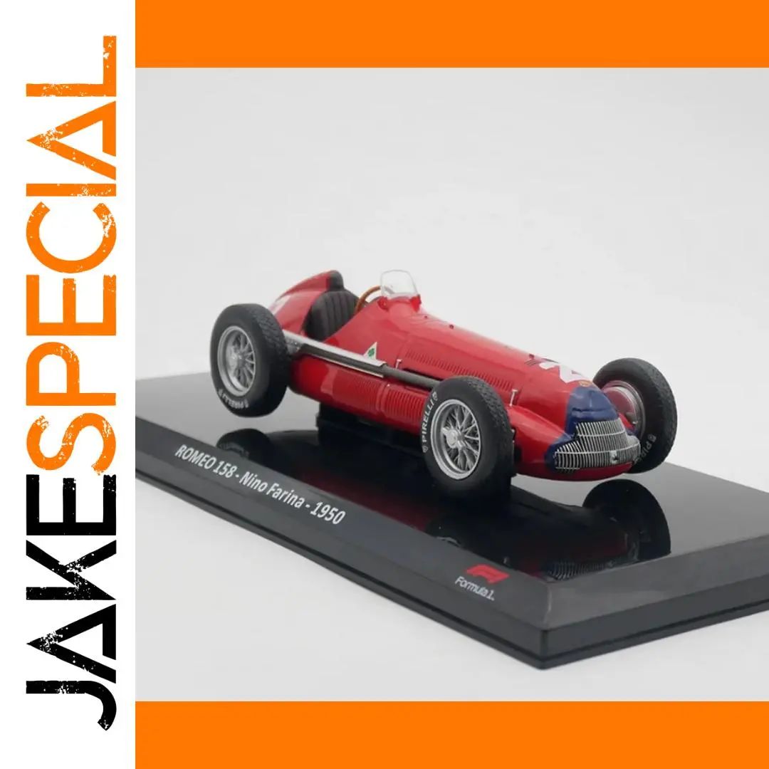 Vintage Romeo 158 Nino Farina Diecast Model 1 Vintage Romeo 158 Nino Farina Diecast Model