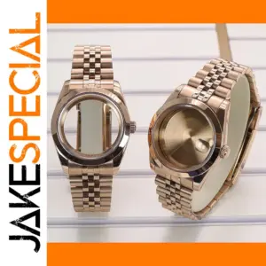 Rose Gold Stainless Steel Watch Case Set 36mm/39mm