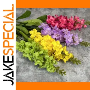Artificial Hyacinth Flower Branch - 80cm in Vibrant Colors
