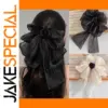 Large Mesh Bow Hair Clip for Women