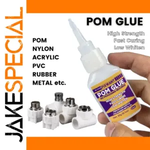 FIXWANT 20g Clear Instant Super Glue for POM, Nylon, PVC