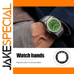 30.5mm Green Luminous Dial for NH35/NH36