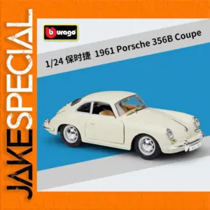 1961 Porsche 356B Coupe Diecast Model in Red or White