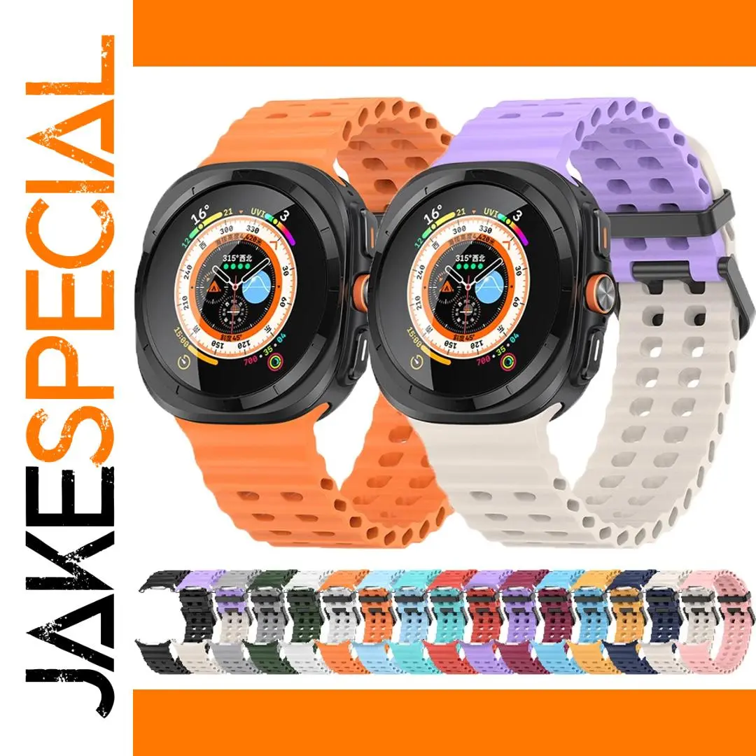 Vibrant Silicone Band for Samsung Galaxy Watch Ultra 1 Vibrant Silicone Band for Samsung Galaxy Watch Ultra