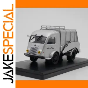 Vintage-Style Diecast Garbage Transfer Truck 1/43