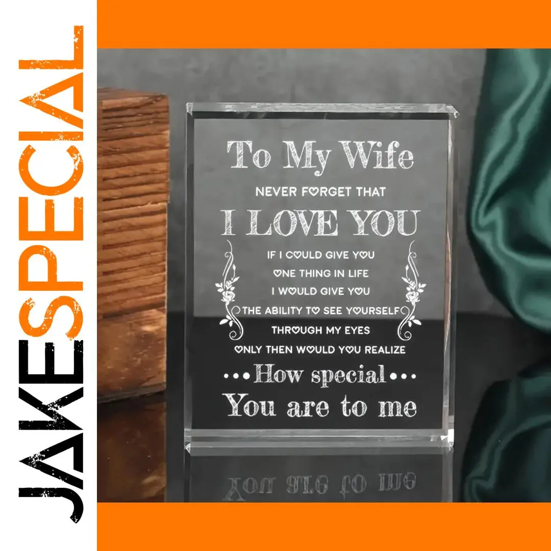 Romantic Acrylic Plaque for Wife 1 Romantic Acrylic Plaque for Wife