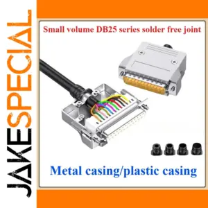 Compact DB25 RS232 Solderless Connector
