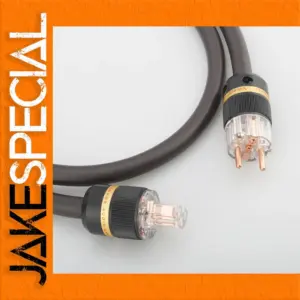 High-End EU Schuko Audio Power Cable