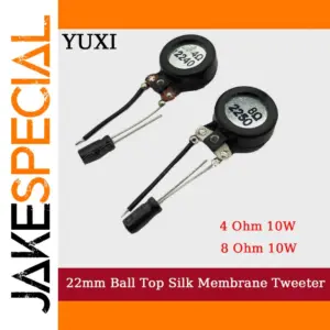 Silk Film Dome Tweeter 22mm 4Ω/8Ω 10W
