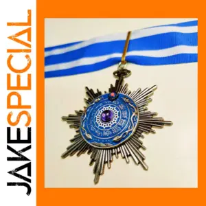 Handcrafted Double Dragon Copper Medal