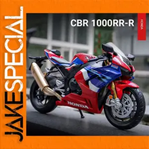 1:12 Honda Motorcycle Diecast Model with Lights