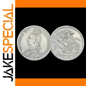 Vintage 1892 Queen Victoria Copper Coin Replica