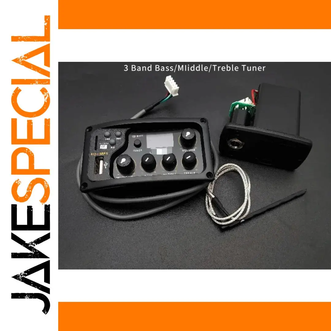 JOYO EQ-MP3 Acoustic Guitar 3-Band Equalizer 1 JOYO EQ-MP3 Acoustic Guitar 3-Band Equalizer