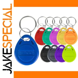 Vibrant 125 kHz RFID Keyfobs Set