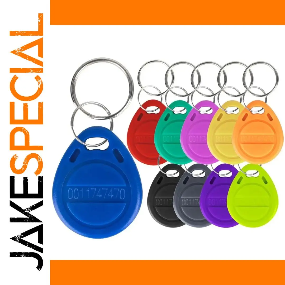 Vibrant 125 kHz RFID Keyfobs Set 1 Vibrant 125 kHz RFID Keyfobs Set